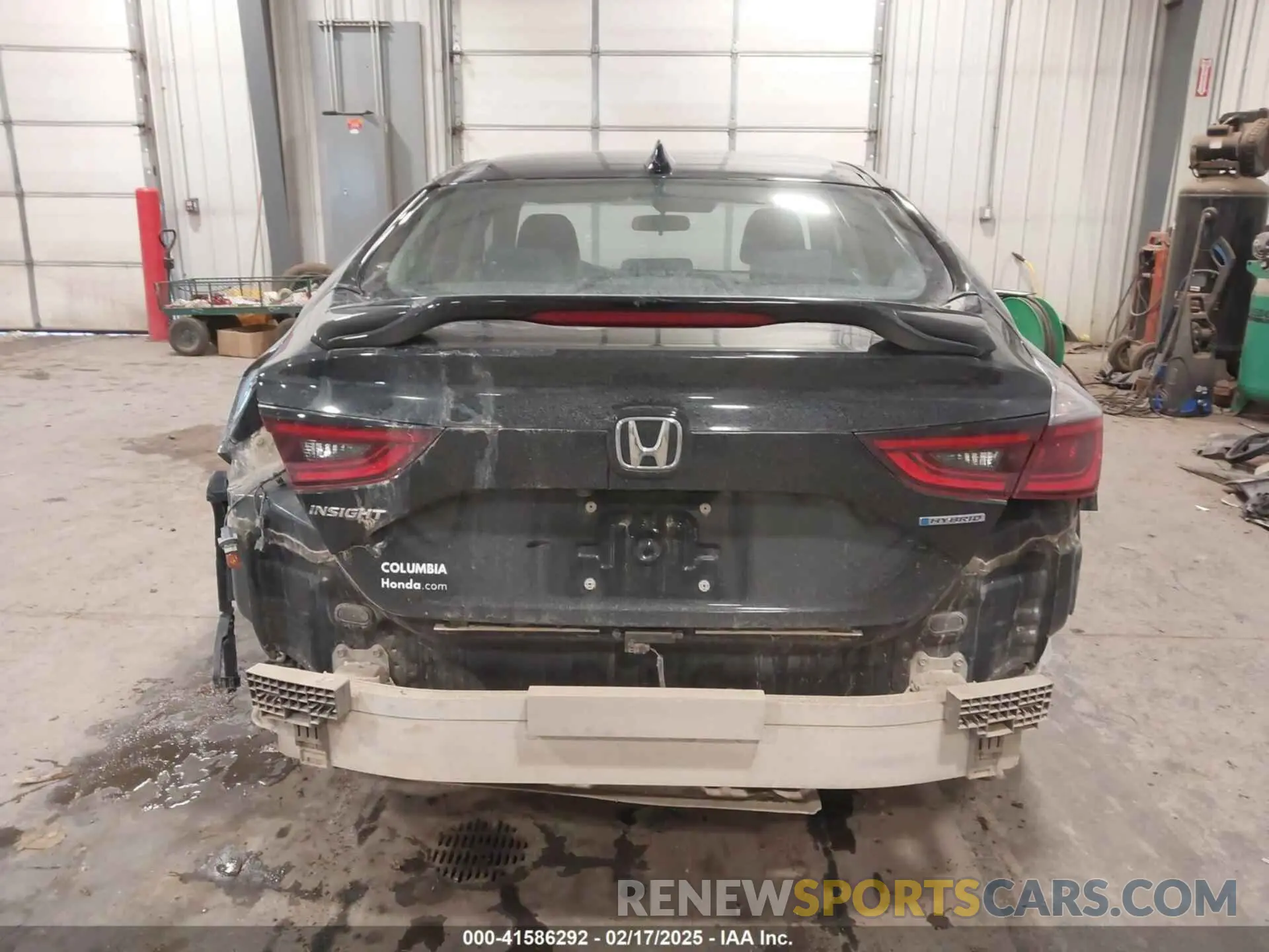 16 Photograph of a damaged car 19XZE4F57KE029475 HONDA INSIGHT 2019