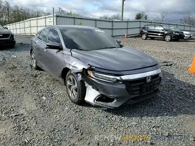 11 Photograph of a damaged car 19XZE4F58KE017755 HONDA INSIGHT 2019