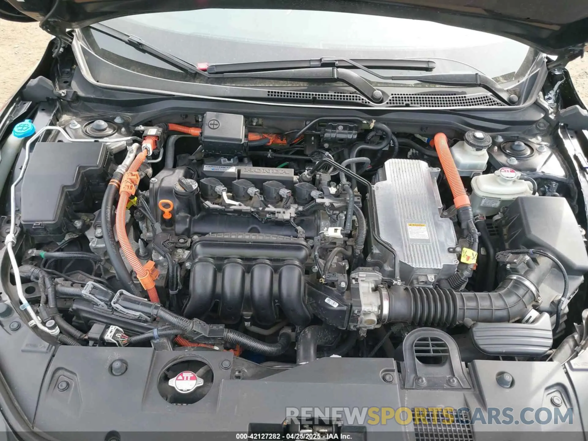 10 Photograph of a damaged car 19XZE4F58KE024446 HONDA INSIGHT 2019