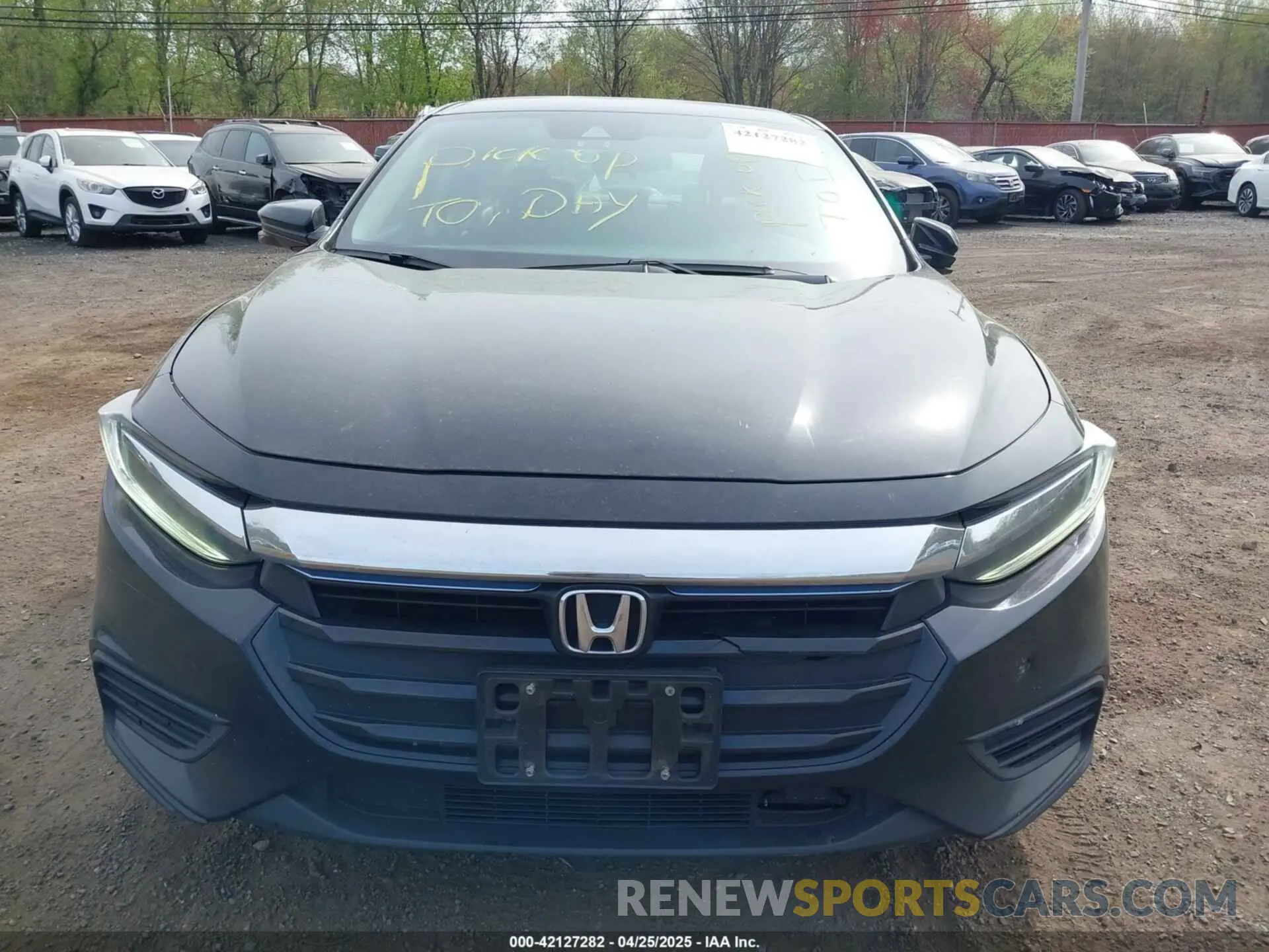 12 Photograph of a damaged car 19XZE4F58KE024446 HONDA INSIGHT 2019