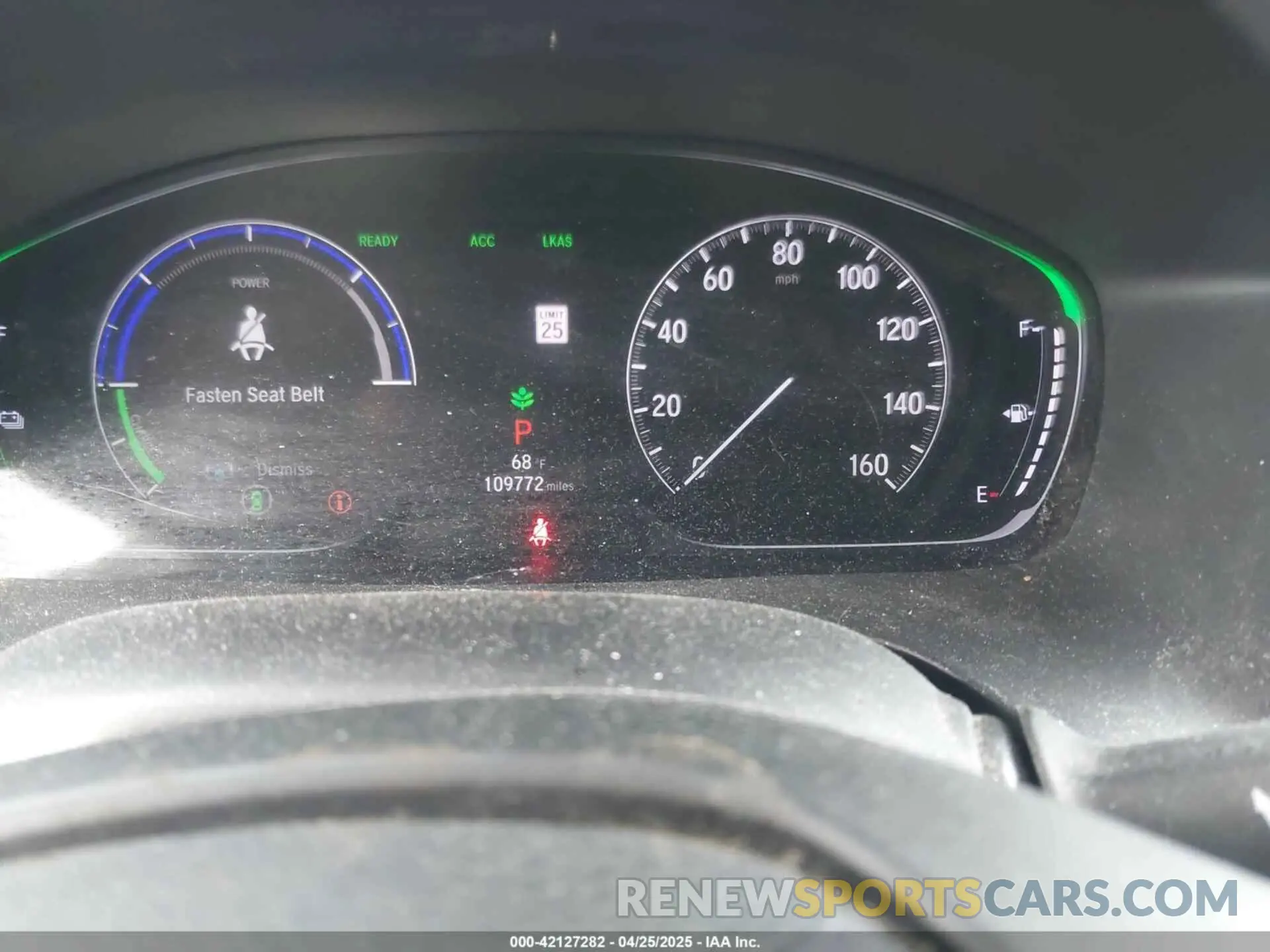 7 Photograph of a damaged car 19XZE4F58KE024446 HONDA INSIGHT 2019