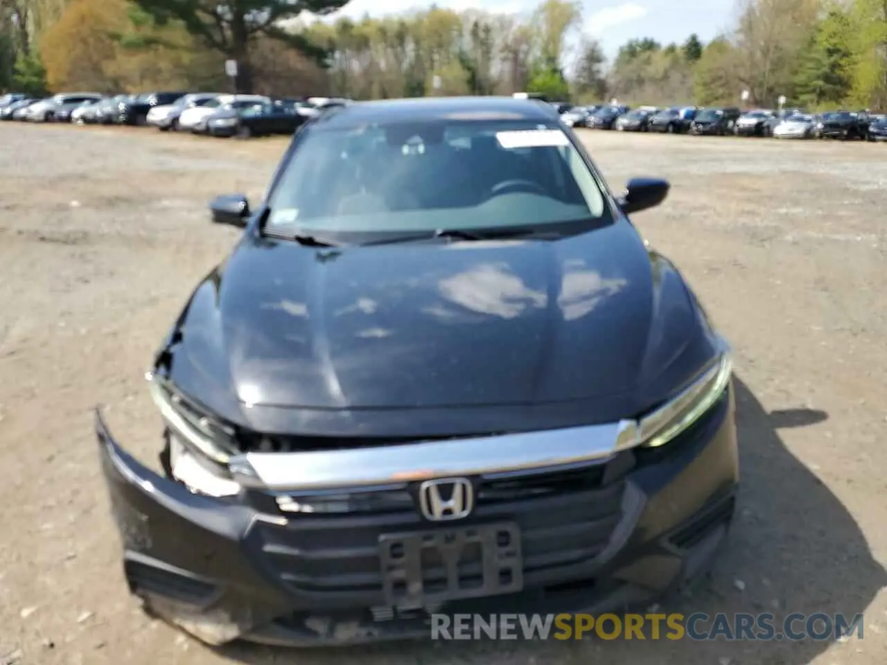 5 Photograph of a damaged car 19XZE4F58KE029663 HONDA INSIGHT 2019