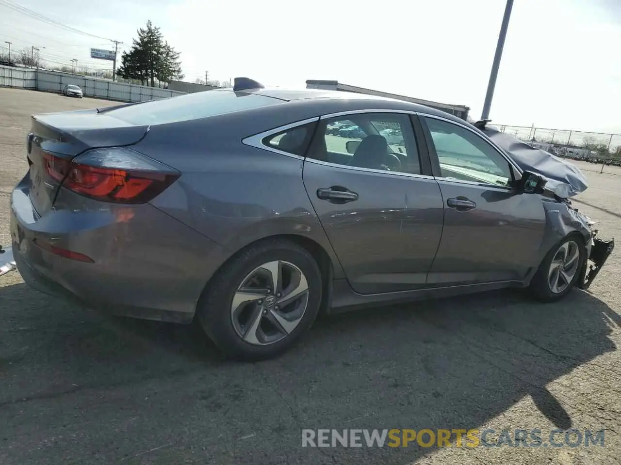 3 Photograph of a damaged car 19XZE4F59KE016100 HONDA INSIGHT 2019
