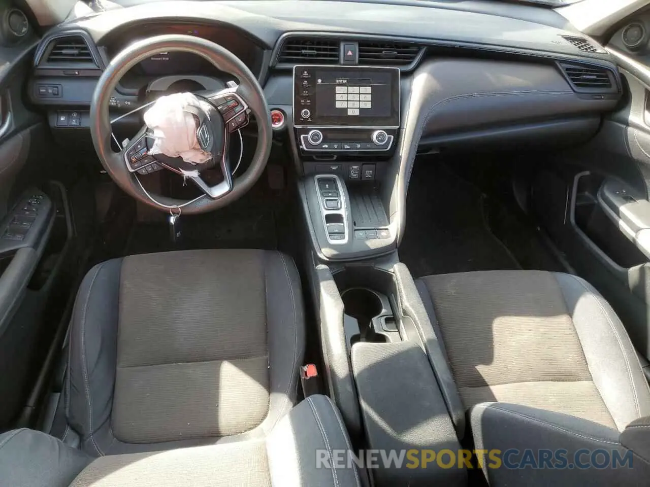 8 Photograph of a damaged car 19XZE4F59KE016100 HONDA INSIGHT 2019