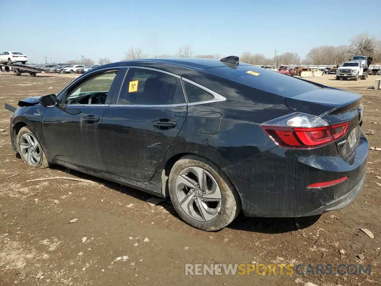 2 Photograph of a damaged car 19XZE4F59KE018221 HONDA INSIGHT 2019
