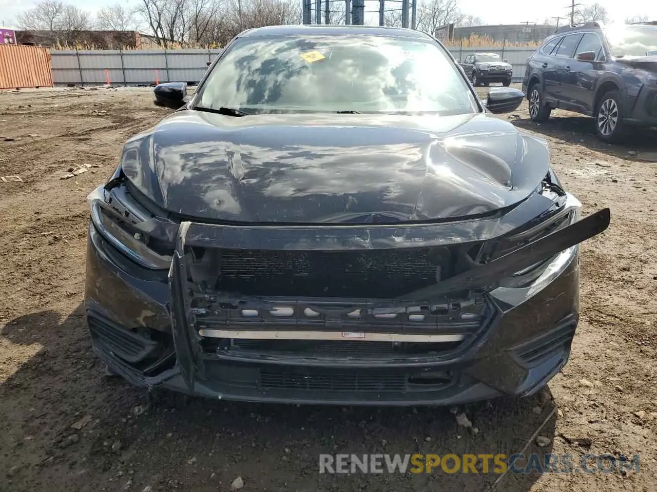 5 Photograph of a damaged car 19XZE4F59KE018221 HONDA INSIGHT 2019