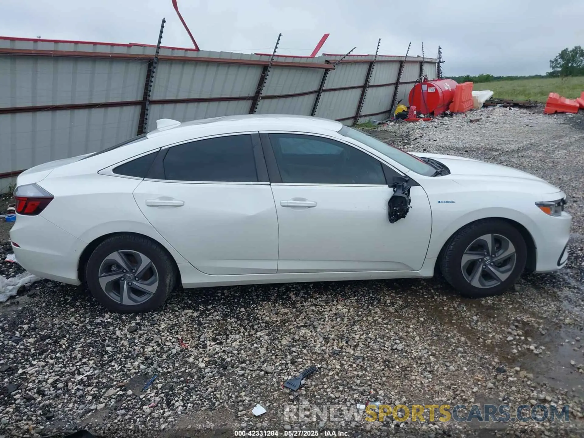 13 Photograph of a damaged car 19XZE4F5XKE009320 HONDA INSIGHT 2019