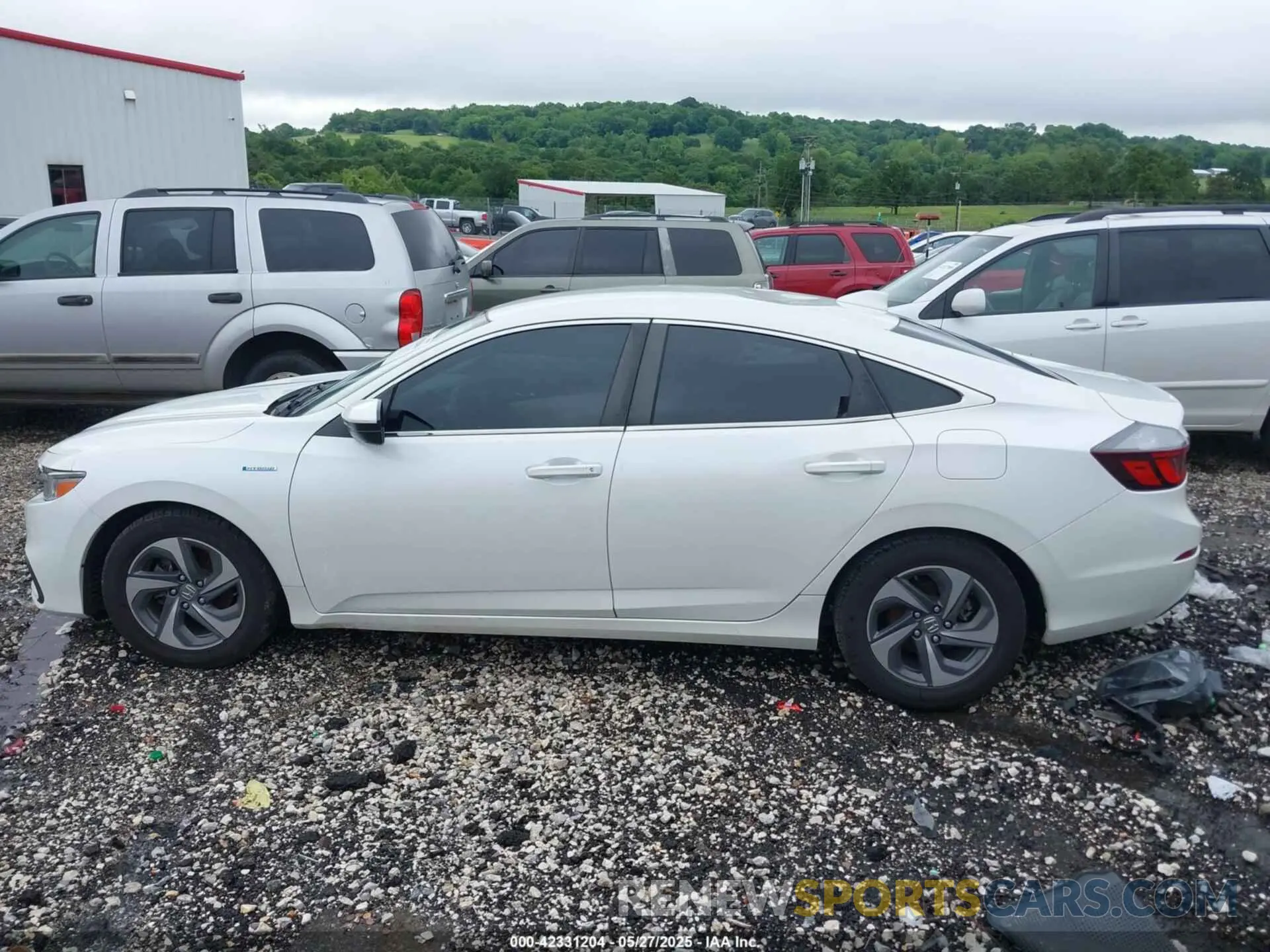 14 Photograph of a damaged car 19XZE4F5XKE009320 HONDA INSIGHT 2019
