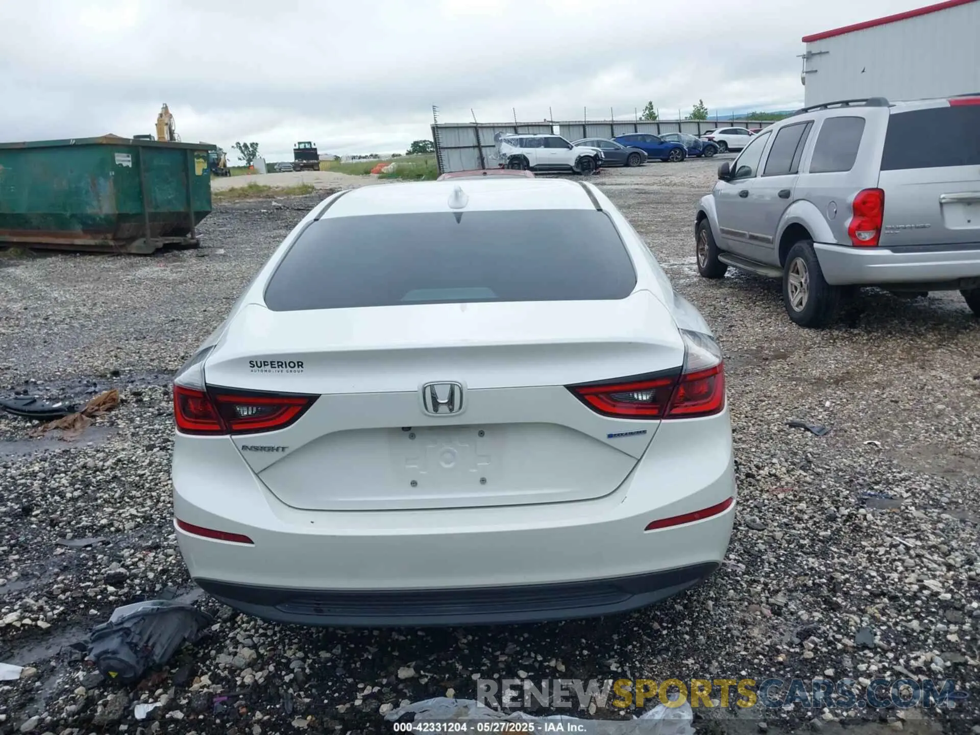 16 Photograph of a damaged car 19XZE4F5XKE009320 HONDA INSIGHT 2019