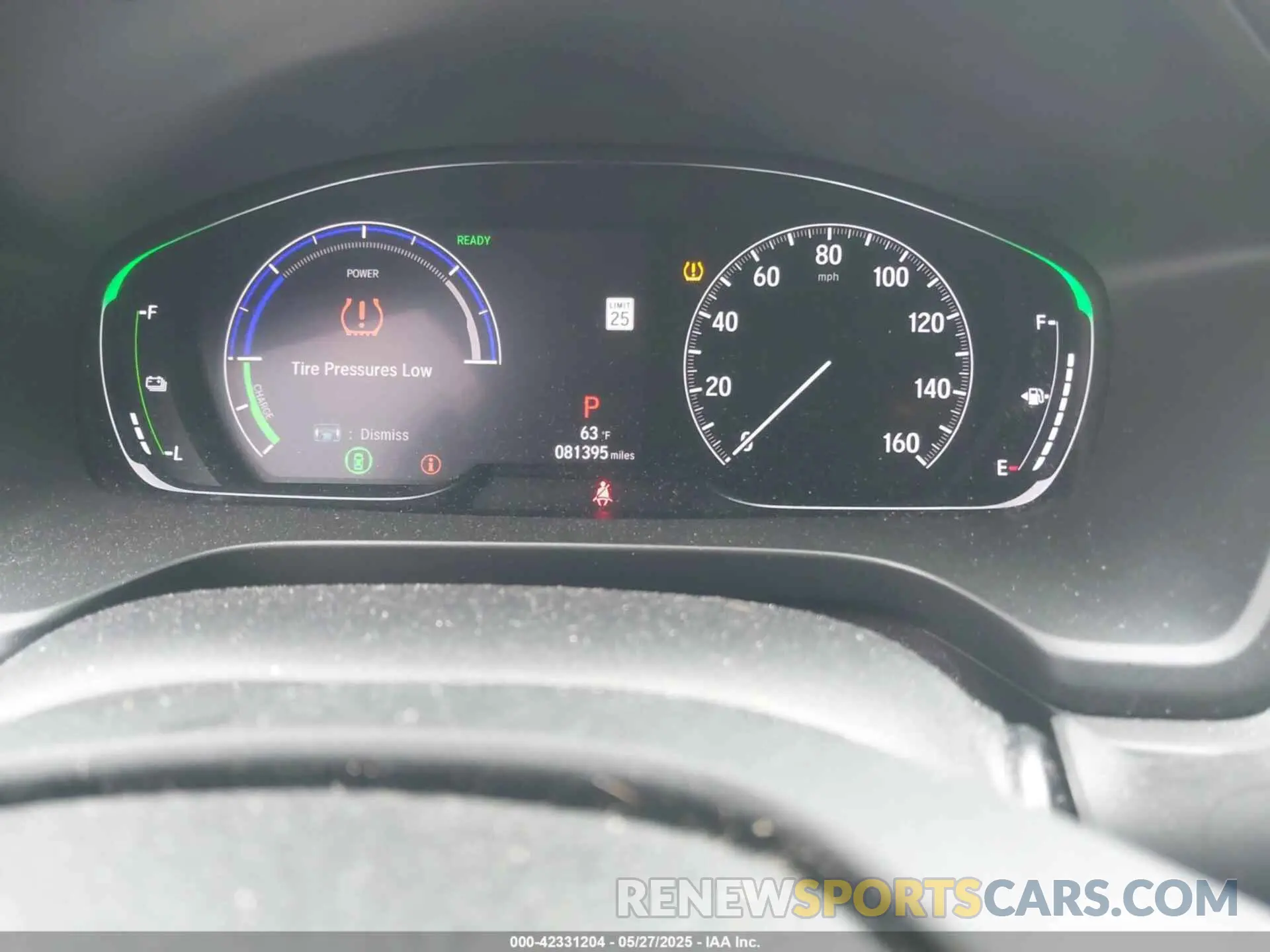 7 Photograph of a damaged car 19XZE4F5XKE009320 HONDA INSIGHT 2019