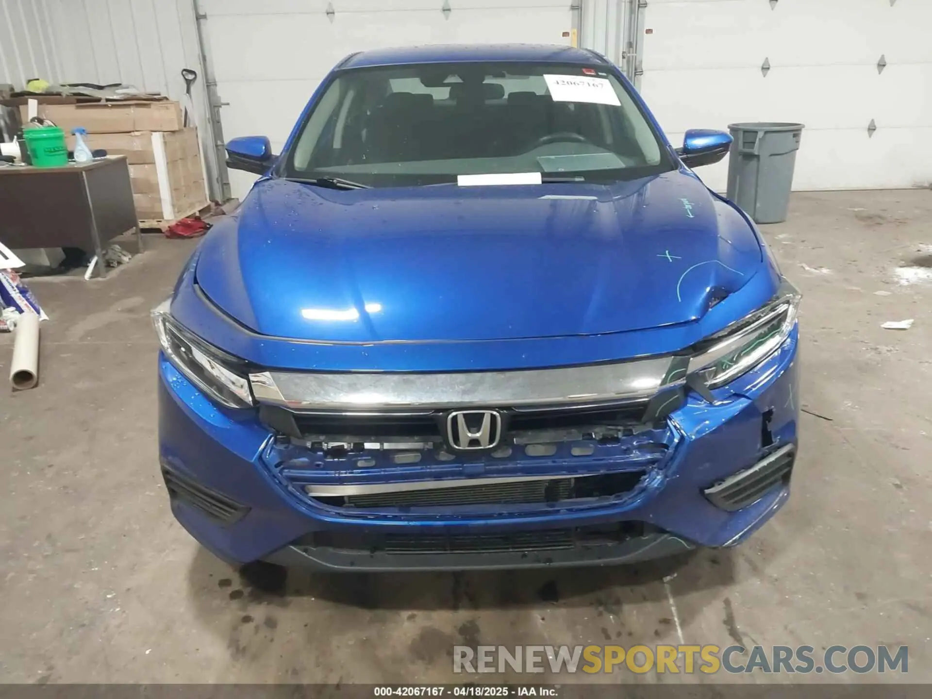 12 Photograph of a damaged car 19XZE4F5XKE013870 HONDA INSIGHT 2019