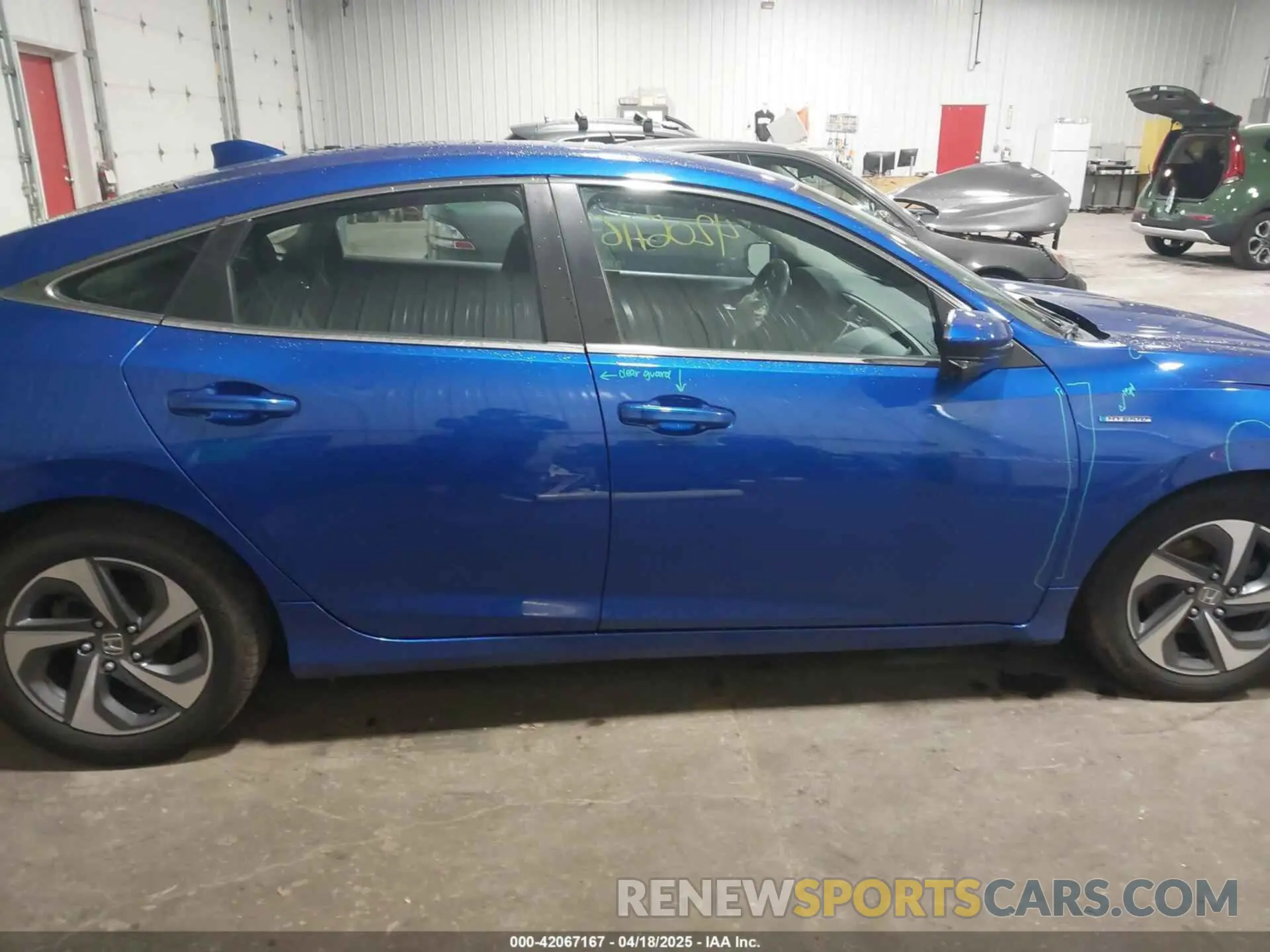 13 Photograph of a damaged car 19XZE4F5XKE013870 HONDA INSIGHT 2019