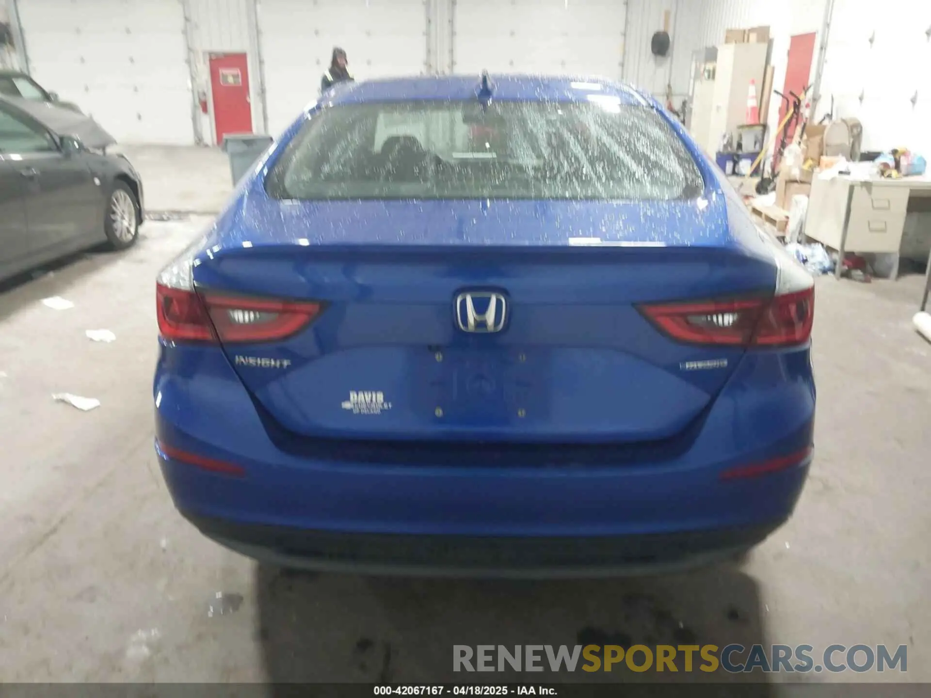 16 Photograph of a damaged car 19XZE4F5XKE013870 HONDA INSIGHT 2019