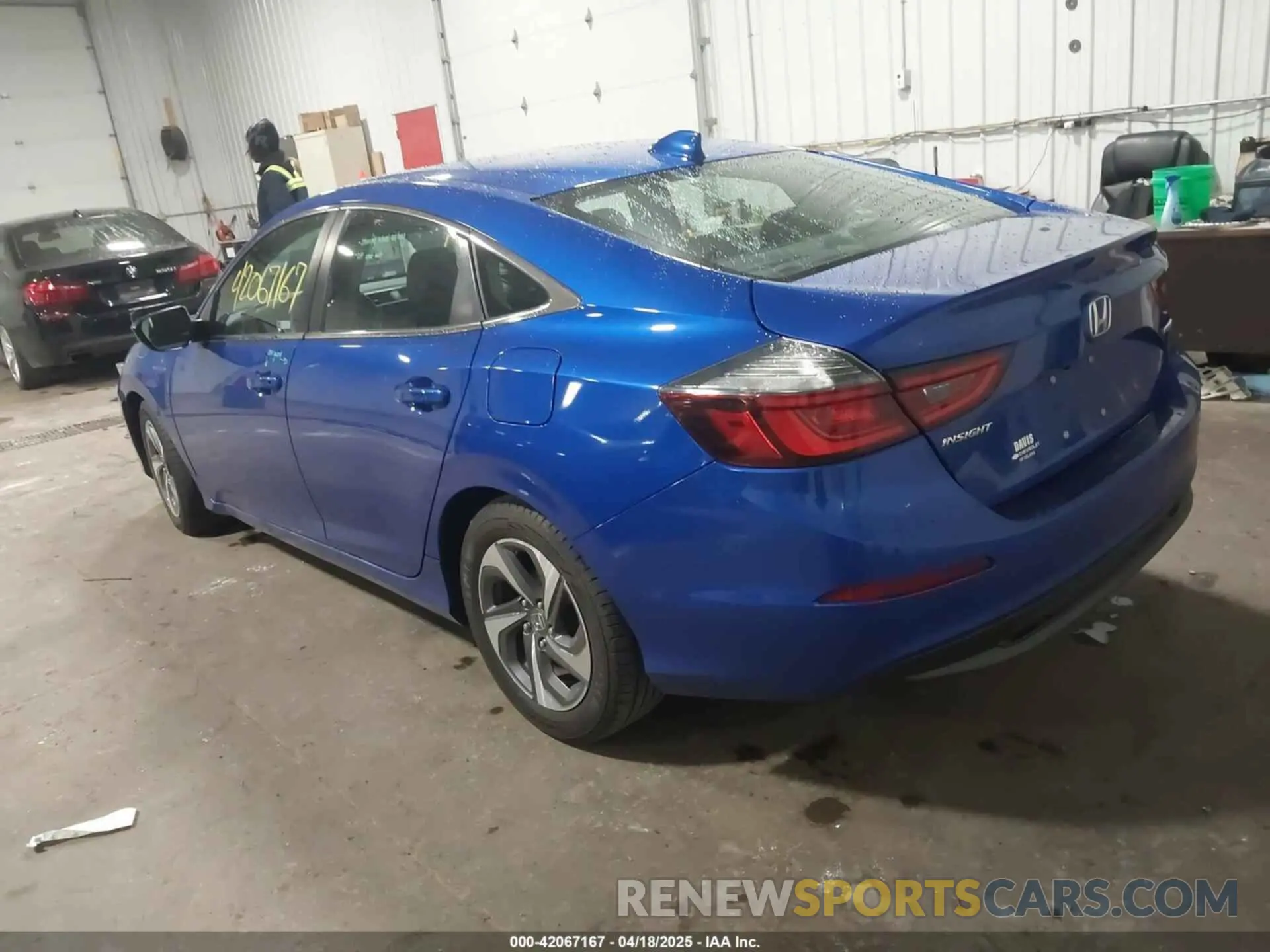 3 Photograph of a damaged car 19XZE4F5XKE013870 HONDA INSIGHT 2019