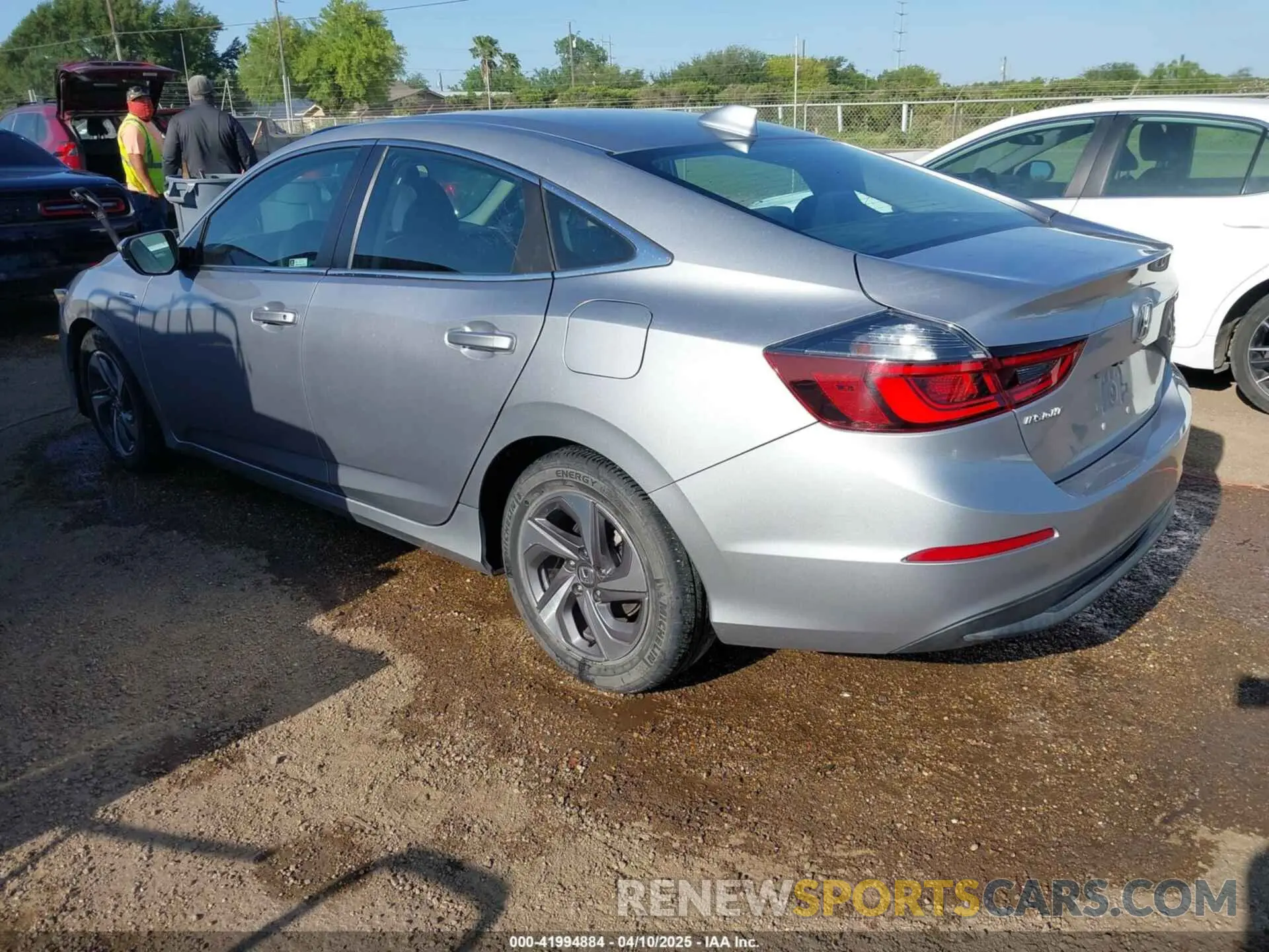 3 Photograph of a damaged car 19XZE4F5XKE018227 HONDA INSIGHT 2019