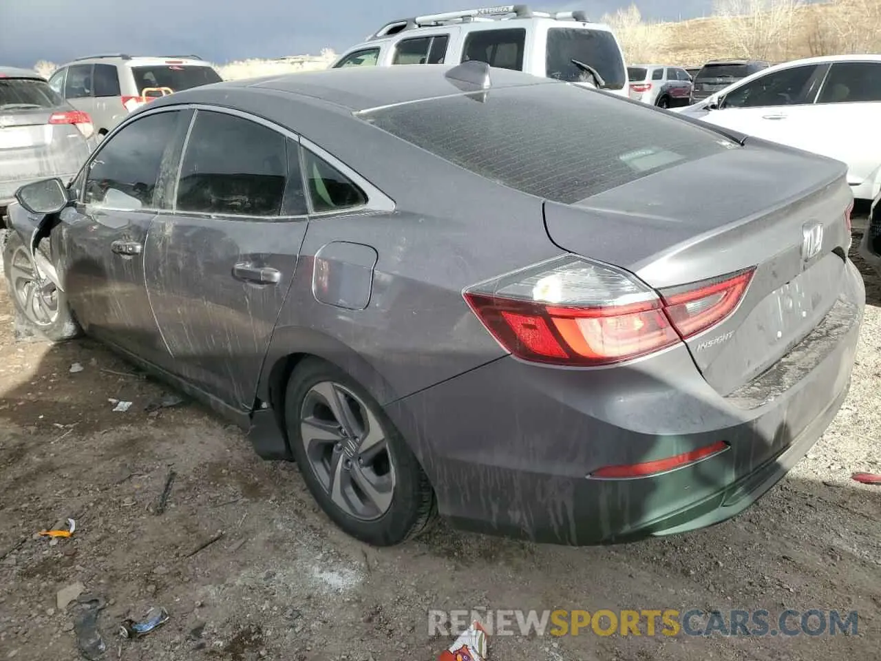 2 Photograph of a damaged car 19XZE4F5XKE031351 HONDA INSIGHT 2019