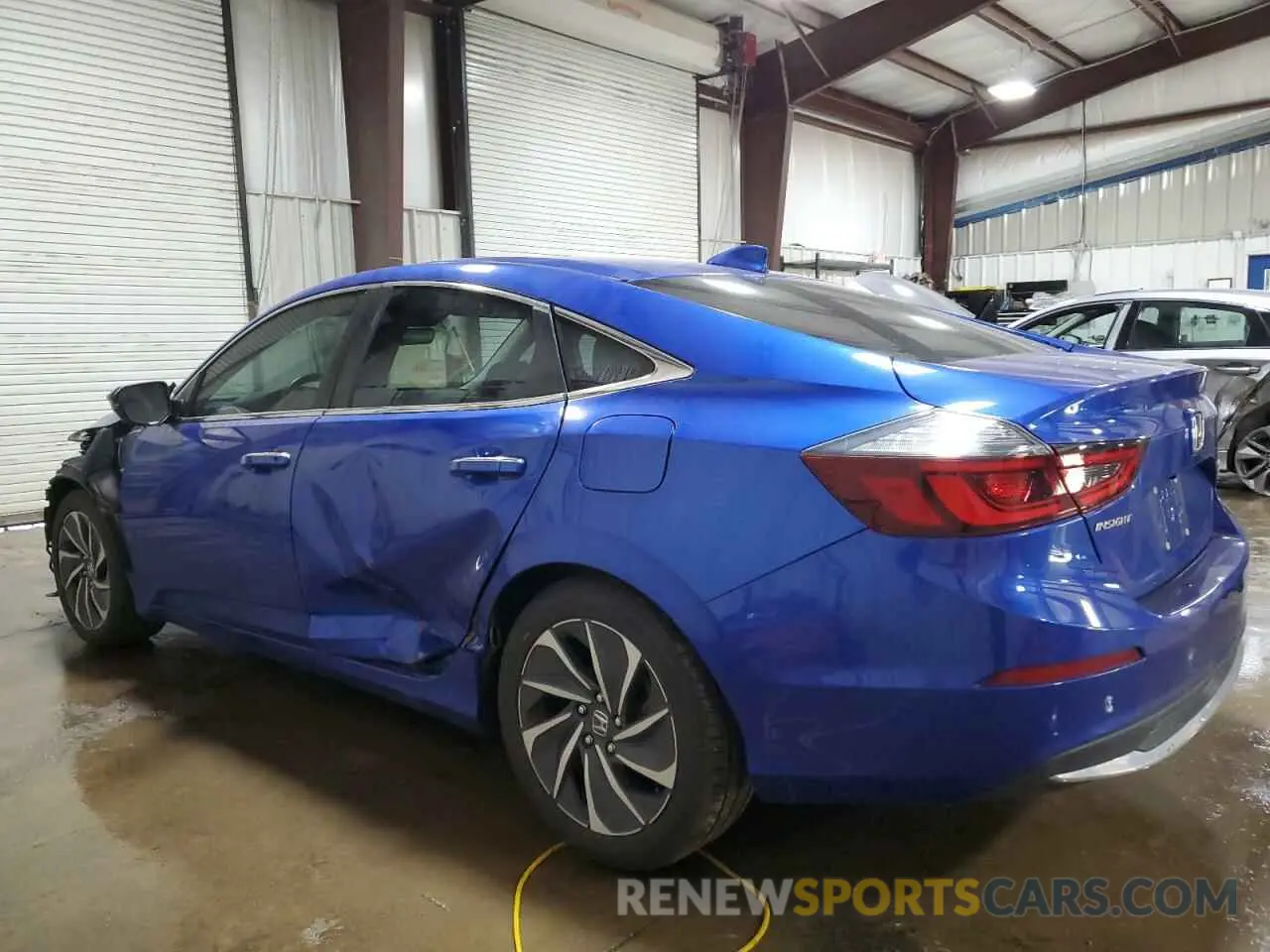 2 Photograph of a damaged car 19XZE4F90KE003576 HONDA INSIGHT 2019
