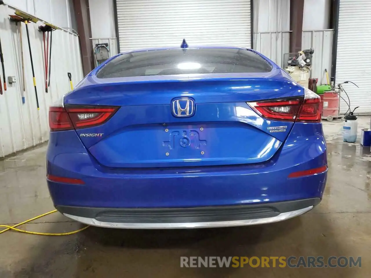 6 Photograph of a damaged car 19XZE4F90KE003576 HONDA INSIGHT 2019