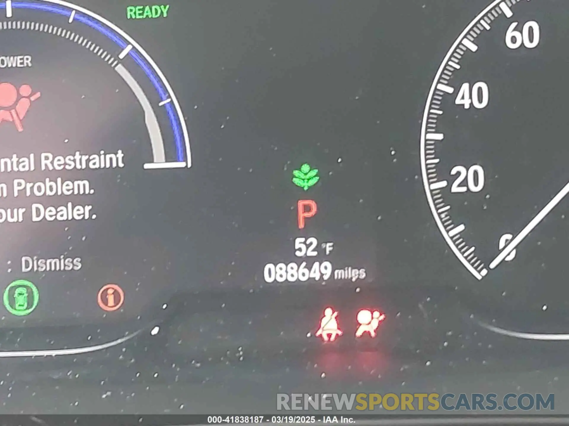 15 Photograph of a damaged car 19XZE4F90KE020510 HONDA INSIGHT 2019