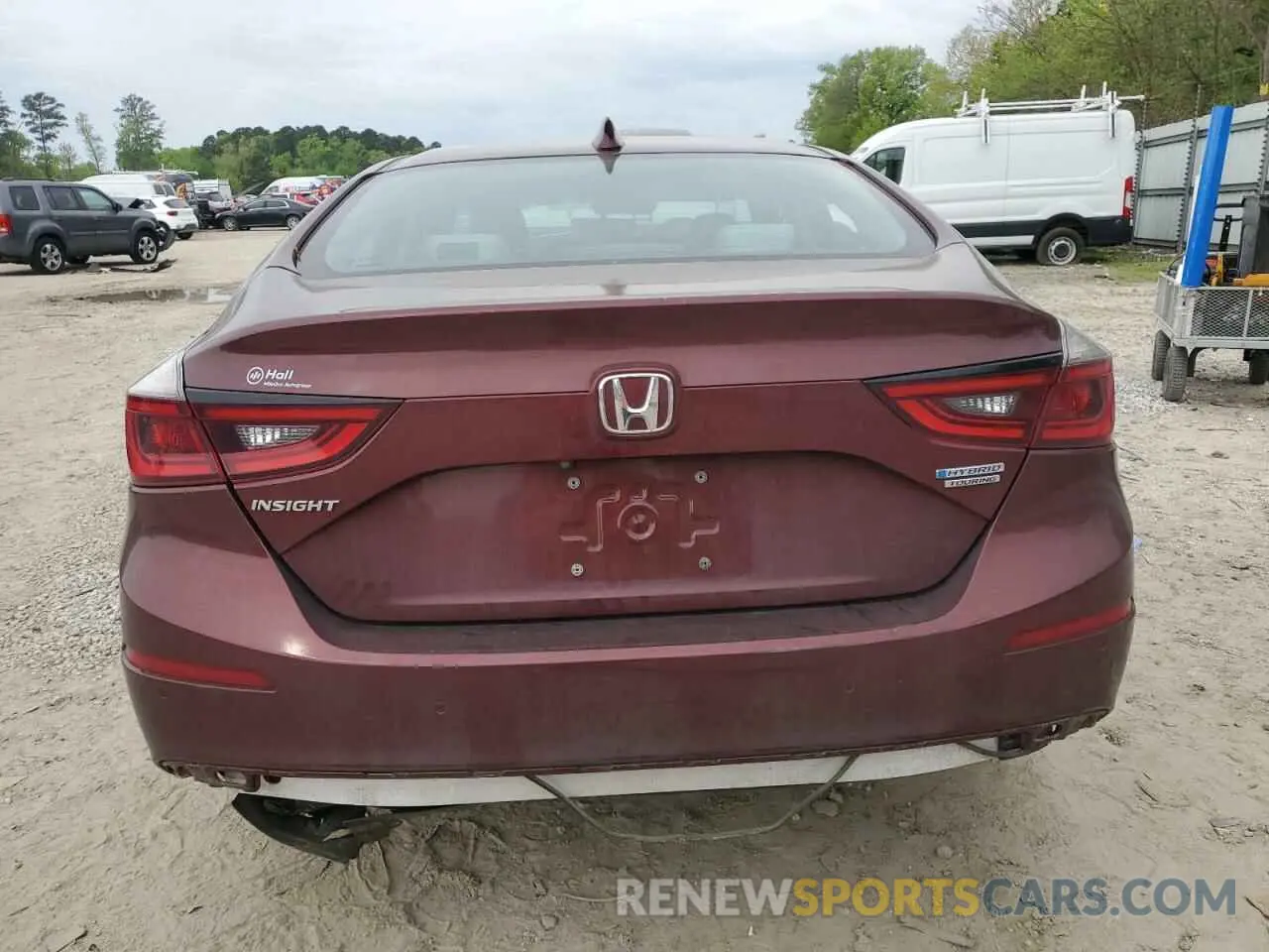 6 Photograph of a damaged car 19XZE4F90KE021222 HONDA INSIGHT 2019