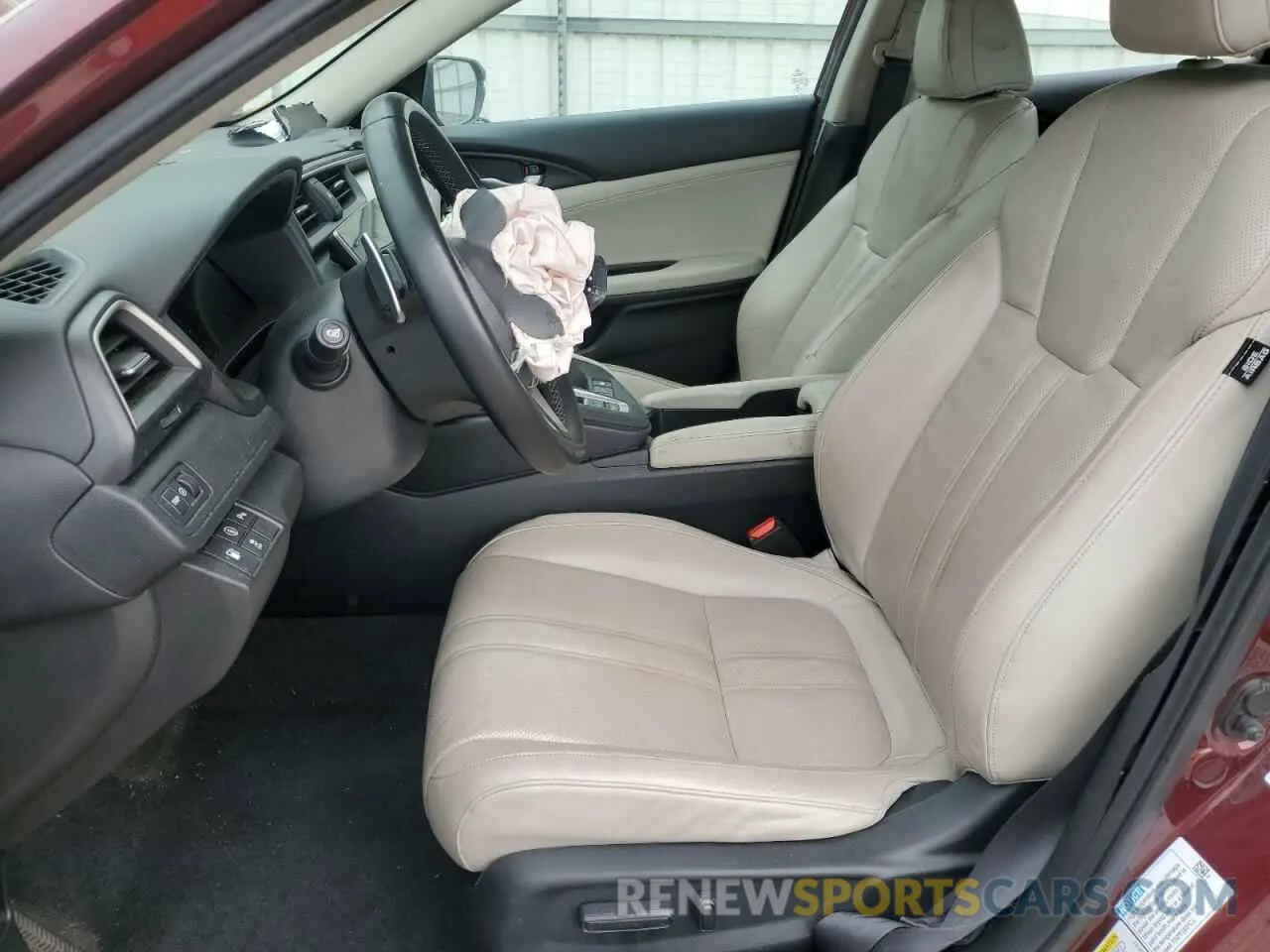 7 Photograph of a damaged car 19XZE4F90KE021222 HONDA INSIGHT 2019
