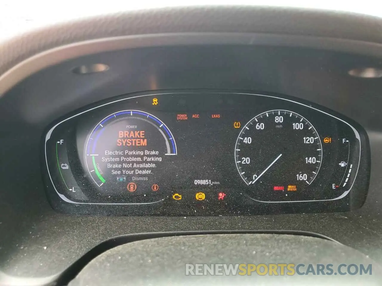 9 Photograph of a damaged car 19XZE4F90KE021222 HONDA INSIGHT 2019