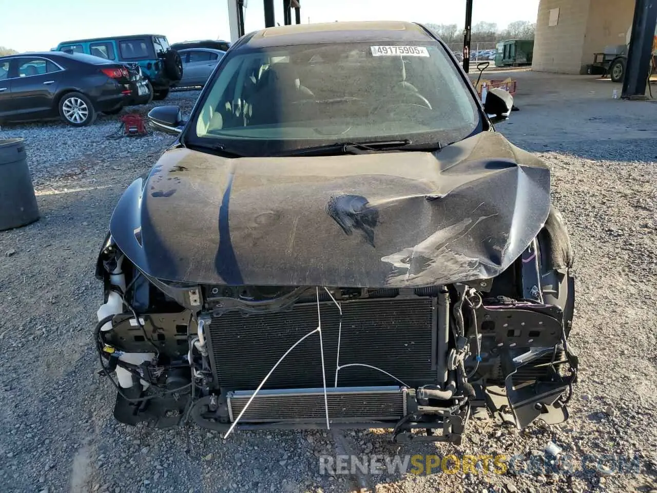 5 Photograph of a damaged car 19XZE4F90KE028249 HONDA INSIGHT 2019
