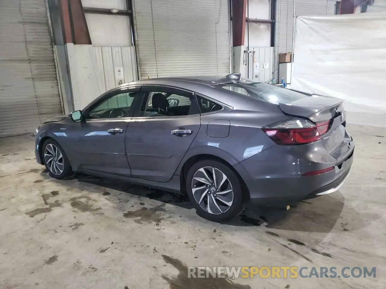 2 Photograph of a damaged car 19XZE4F91KE016367 HONDA INSIGHT 2019