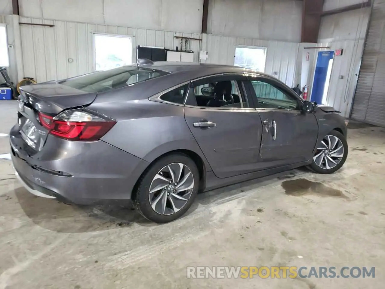 3 Photograph of a damaged car 19XZE4F91KE016367 HONDA INSIGHT 2019