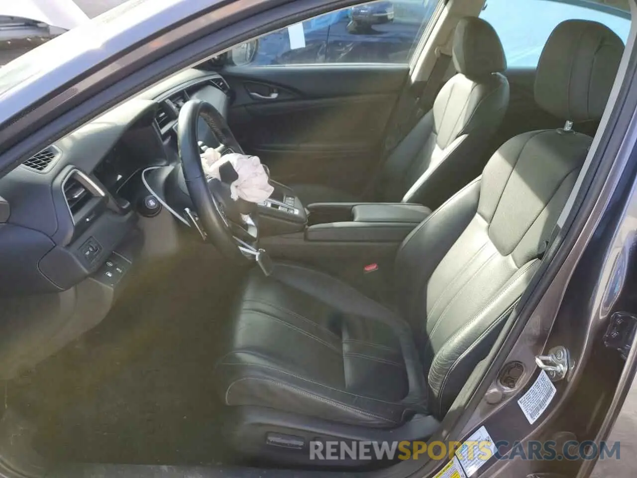 7 Photograph of a damaged car 19XZE4F91KE016367 HONDA INSIGHT 2019