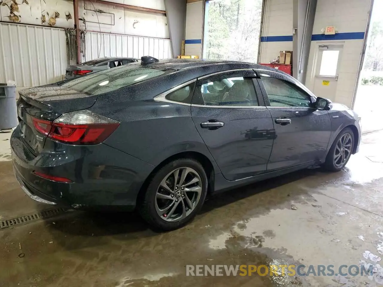 3 Photograph of a damaged car 19XZE4F92KE001800 HONDA INSIGHT 2019