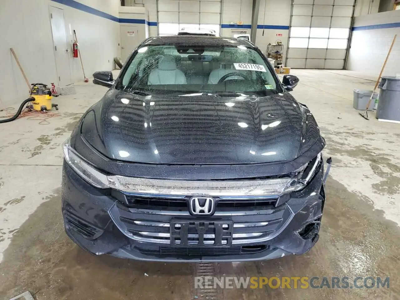 5 Photograph of a damaged car 19XZE4F92KE001800 HONDA INSIGHT 2019