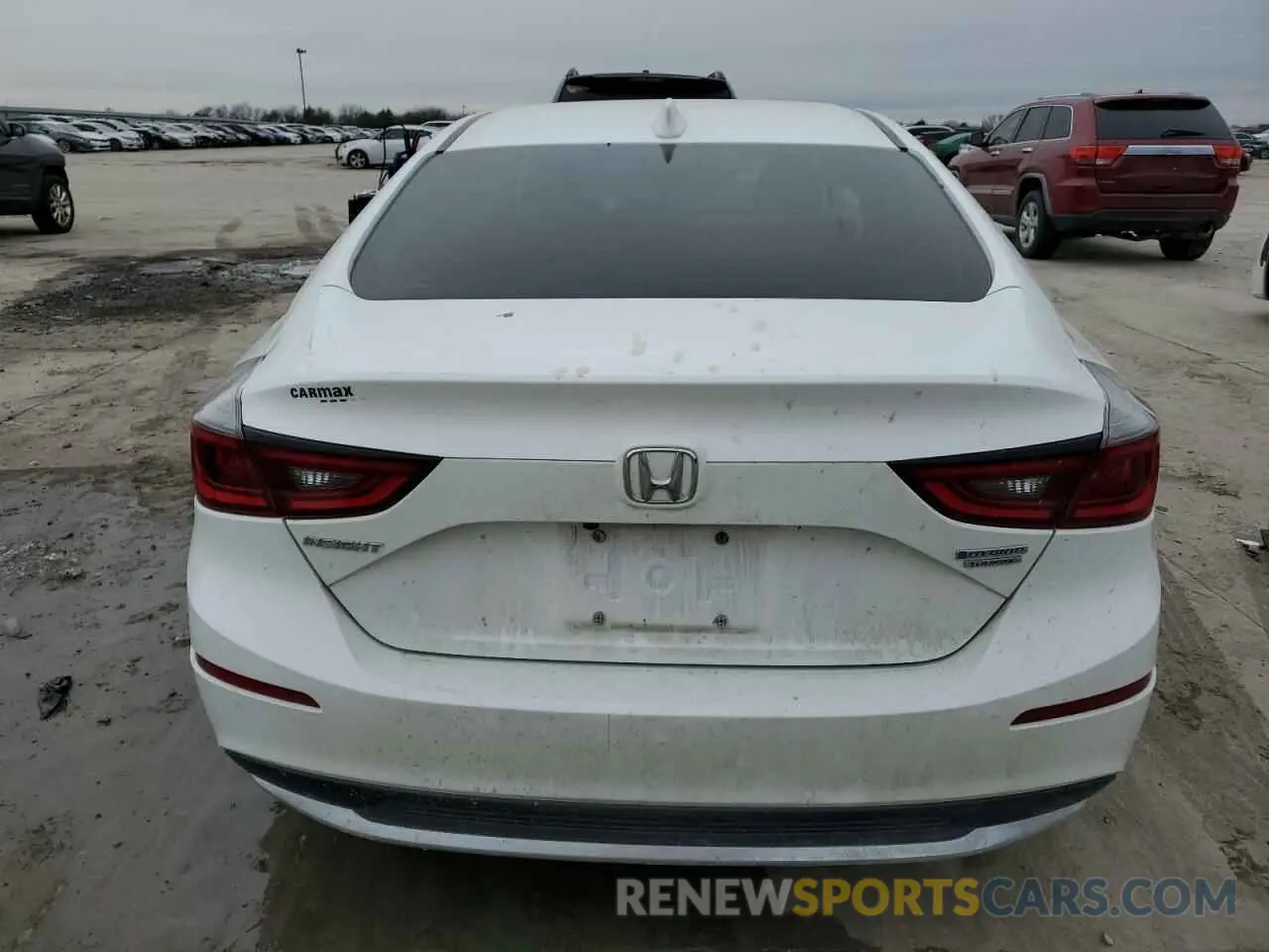 6 Photograph of a damaged car 19XZE4F92KE013543 HONDA INSIGHT 2019