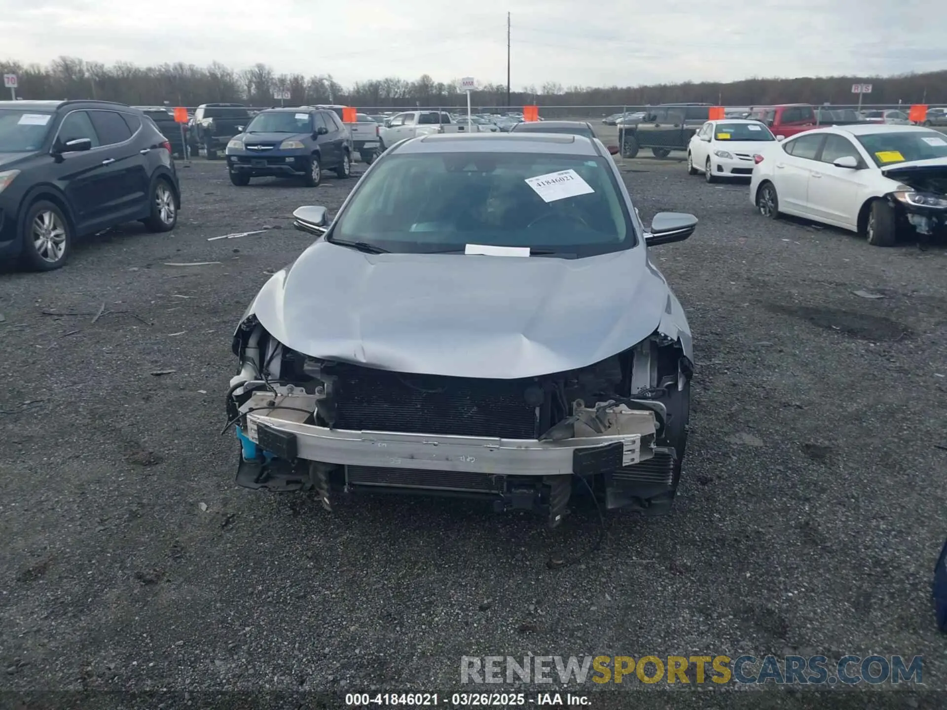 12 Photograph of a damaged car 19XZE4F93KE003037 HONDA INSIGHT 2019
