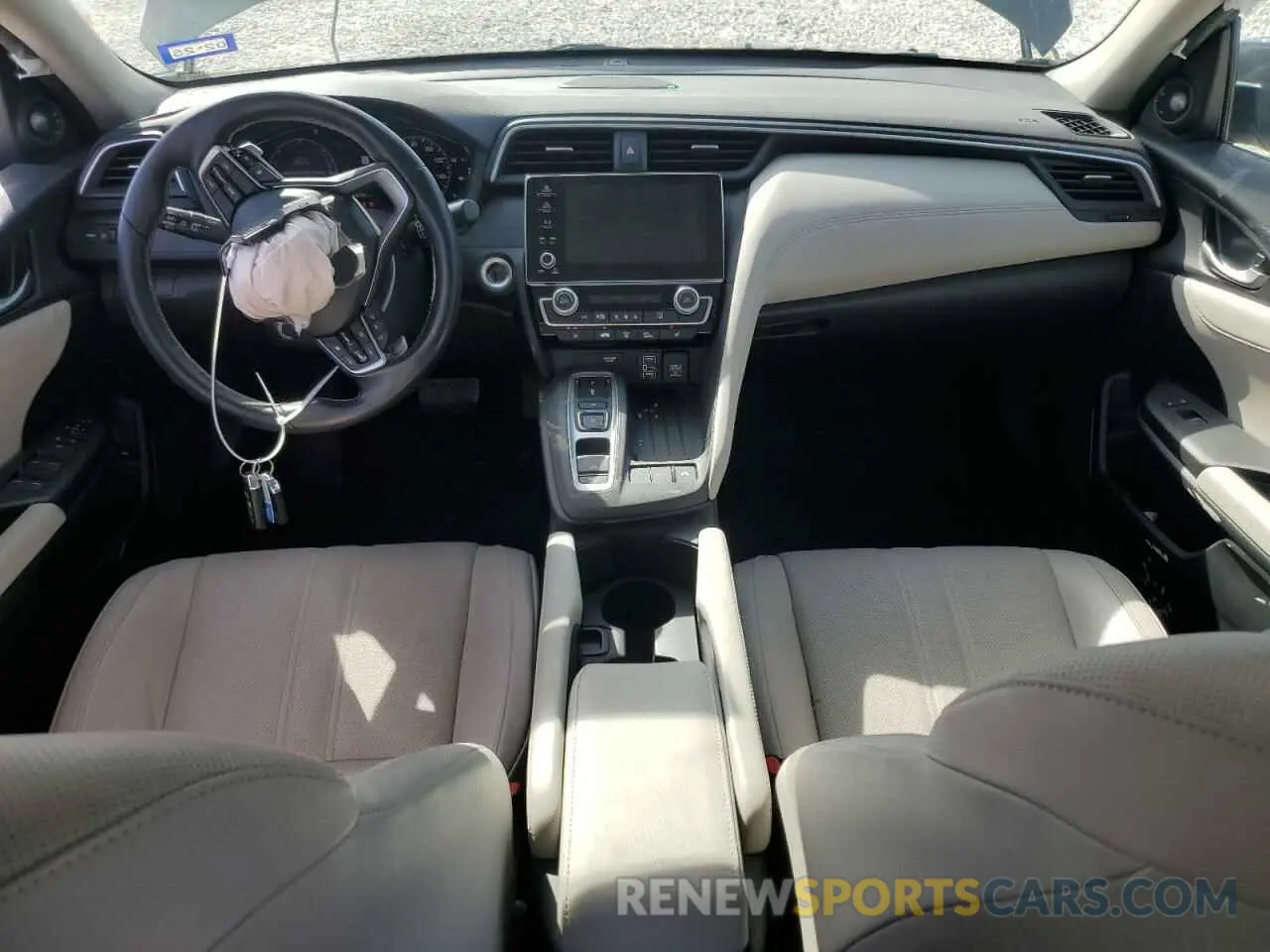 8 Photograph of a damaged car 19XZE4F93KE022378 HONDA INSIGHT 2019