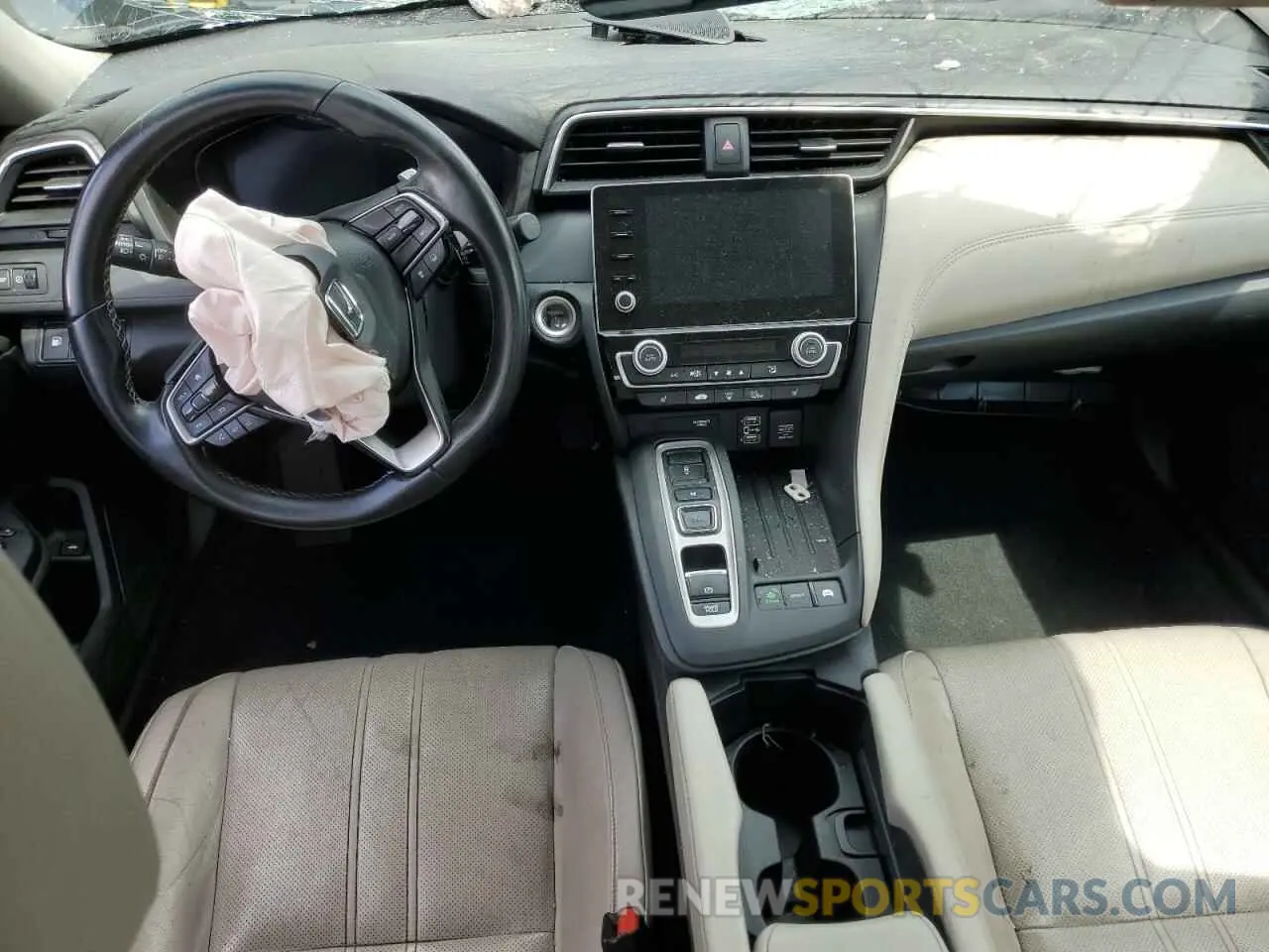 8 Photograph of a damaged car 19XZE4F93KE023398 HONDA INSIGHT 2019