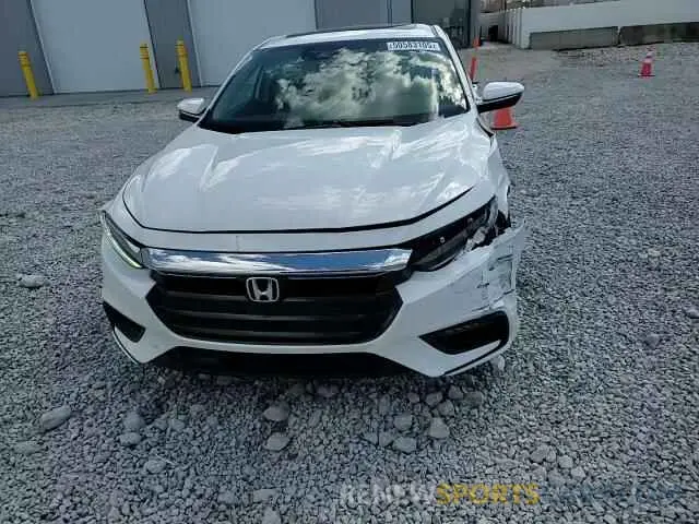 10 Photograph of a damaged car 19XZE4F94KE013561 HONDA INSIGHT 2019