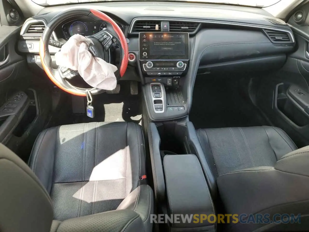 8 Photograph of a damaged car 19XZE4F94KE013561 HONDA INSIGHT 2019