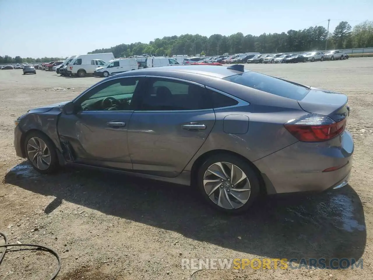 2 Photograph of a damaged car 19XZE4F94KE026861 HONDA INSIGHT 2019