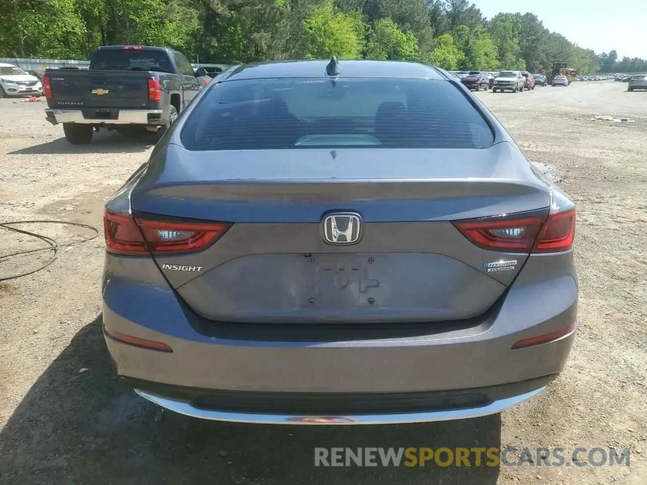 6 Photograph of a damaged car 19XZE4F94KE026861 HONDA INSIGHT 2019