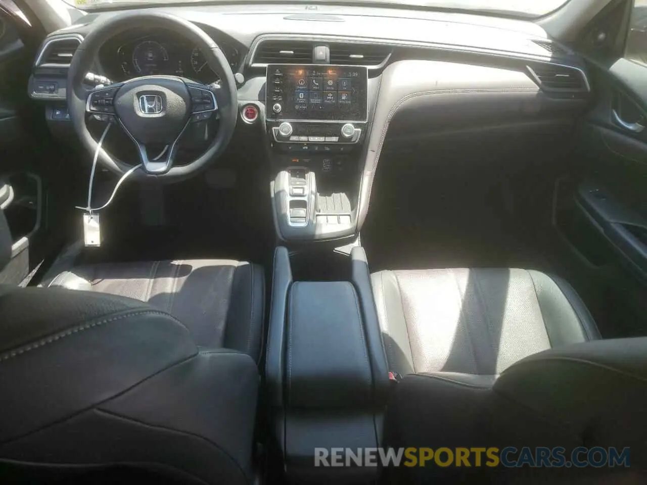 8 Photograph of a damaged car 19XZE4F94KE026861 HONDA INSIGHT 2019