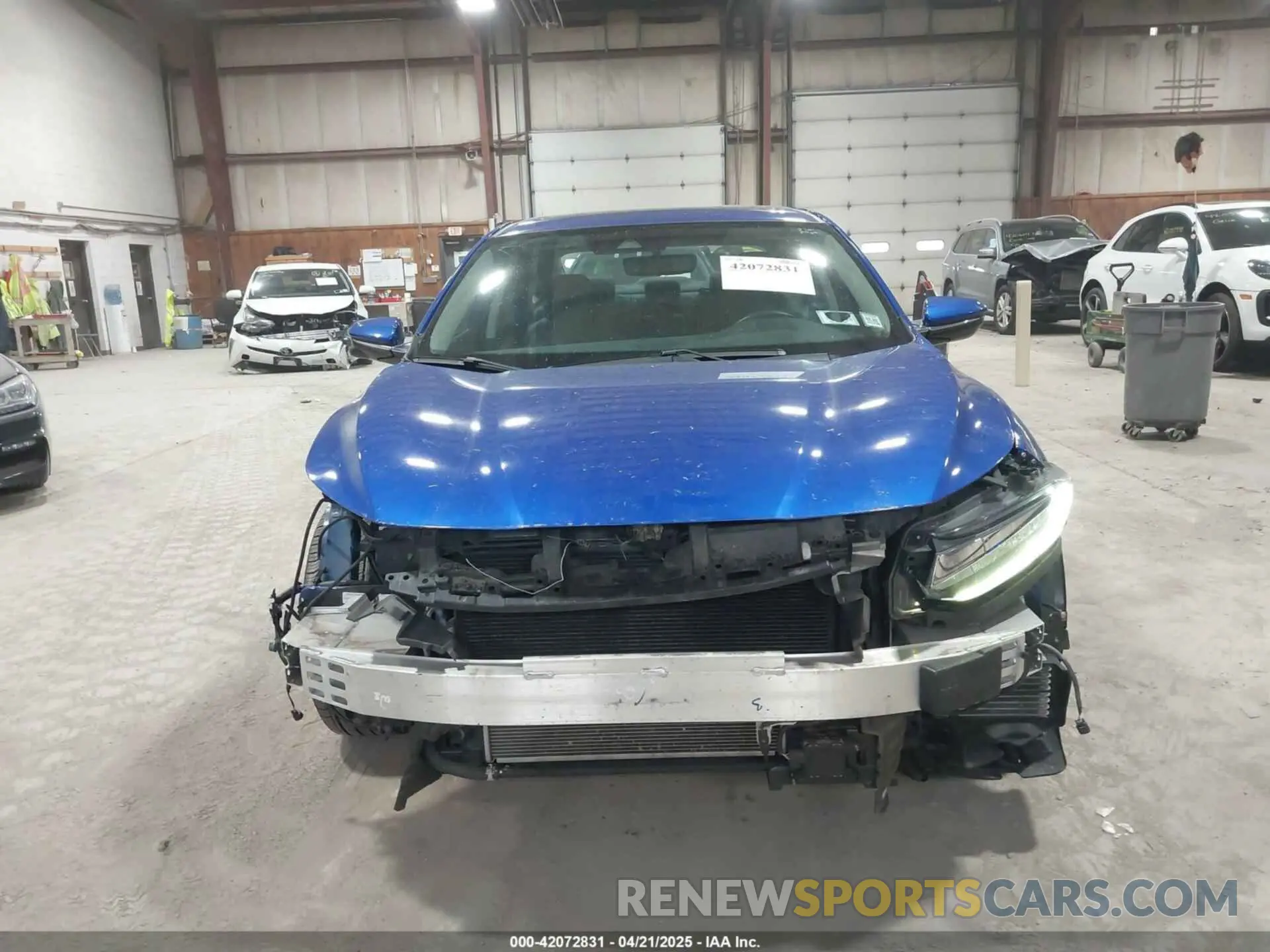 13 Photograph of a damaged car 19XZE4F95KE003587 HONDA INSIGHT 2019