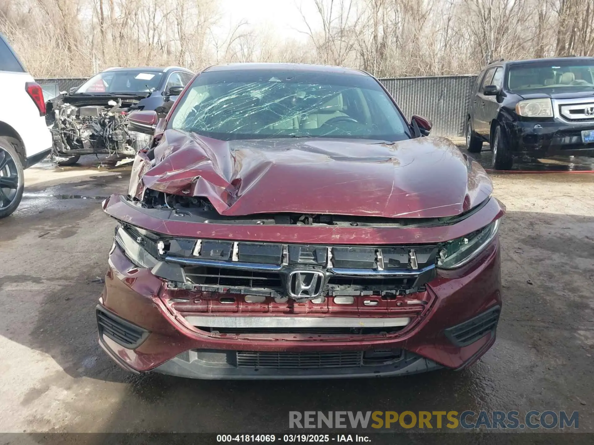 12 Photograph of a damaged car 19XZE4F95KE020308 HONDA INSIGHT 2019