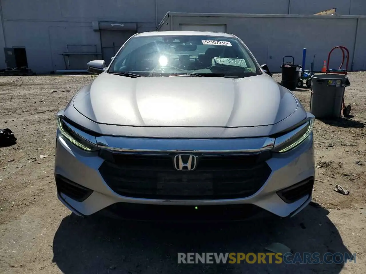5 Photograph of a damaged car 19XZE4F95KE022706 HONDA INSIGHT 2019