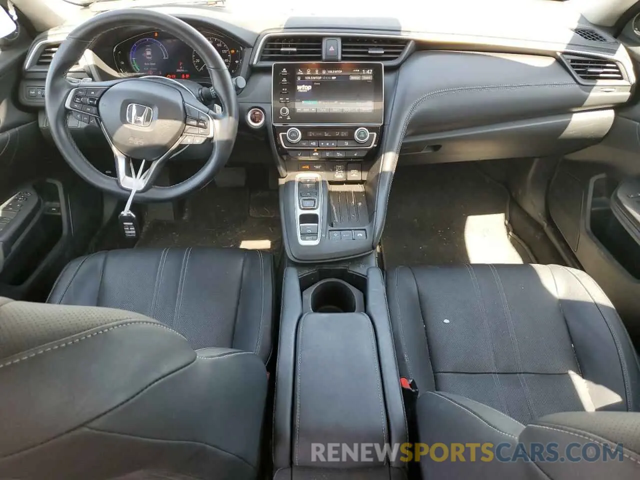 8 Photograph of a damaged car 19XZE4F95KE022706 HONDA INSIGHT 2019