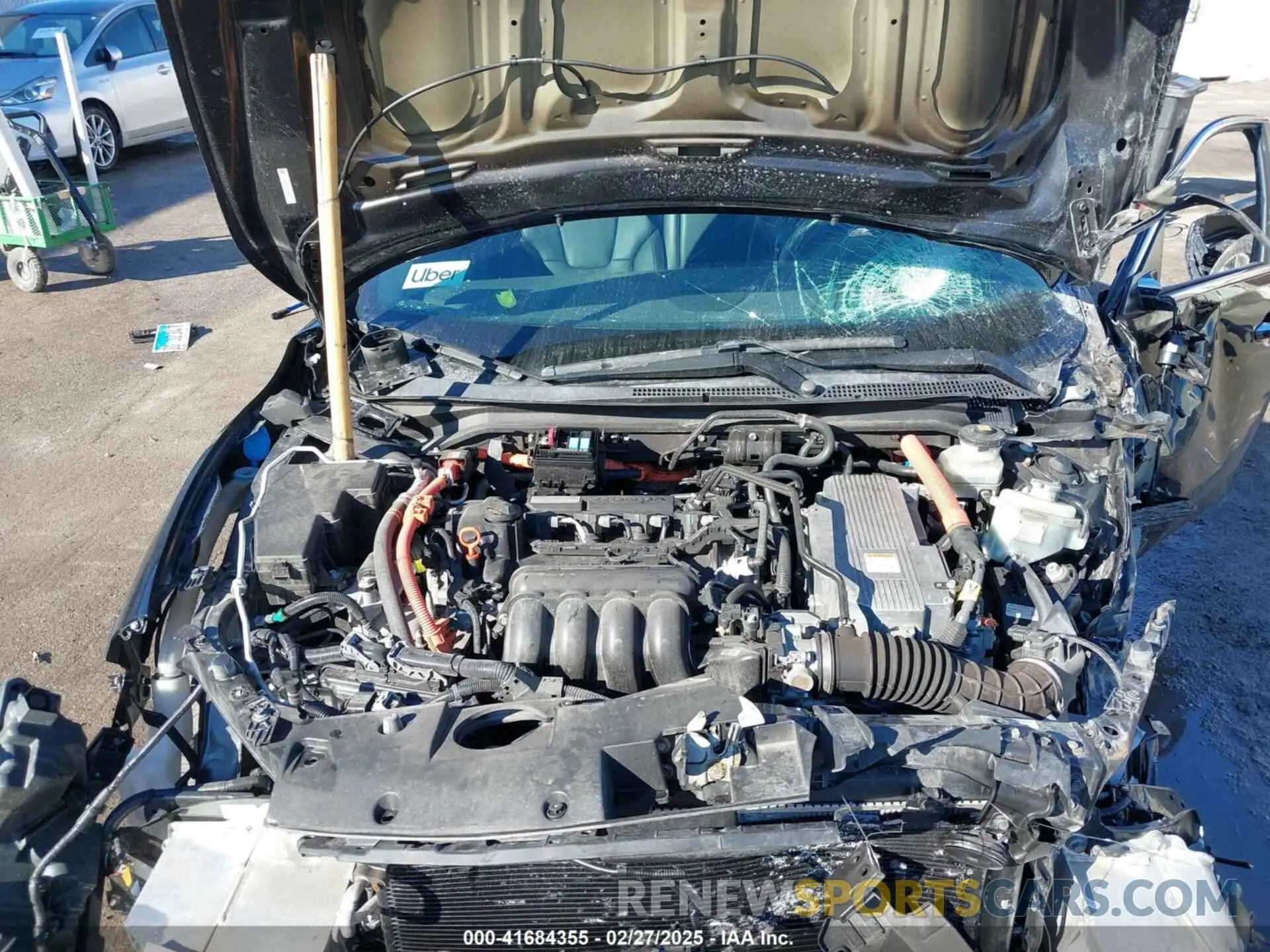 10 Photograph of a damaged car 19XZE4F97KE019824 HONDA INSIGHT 2019