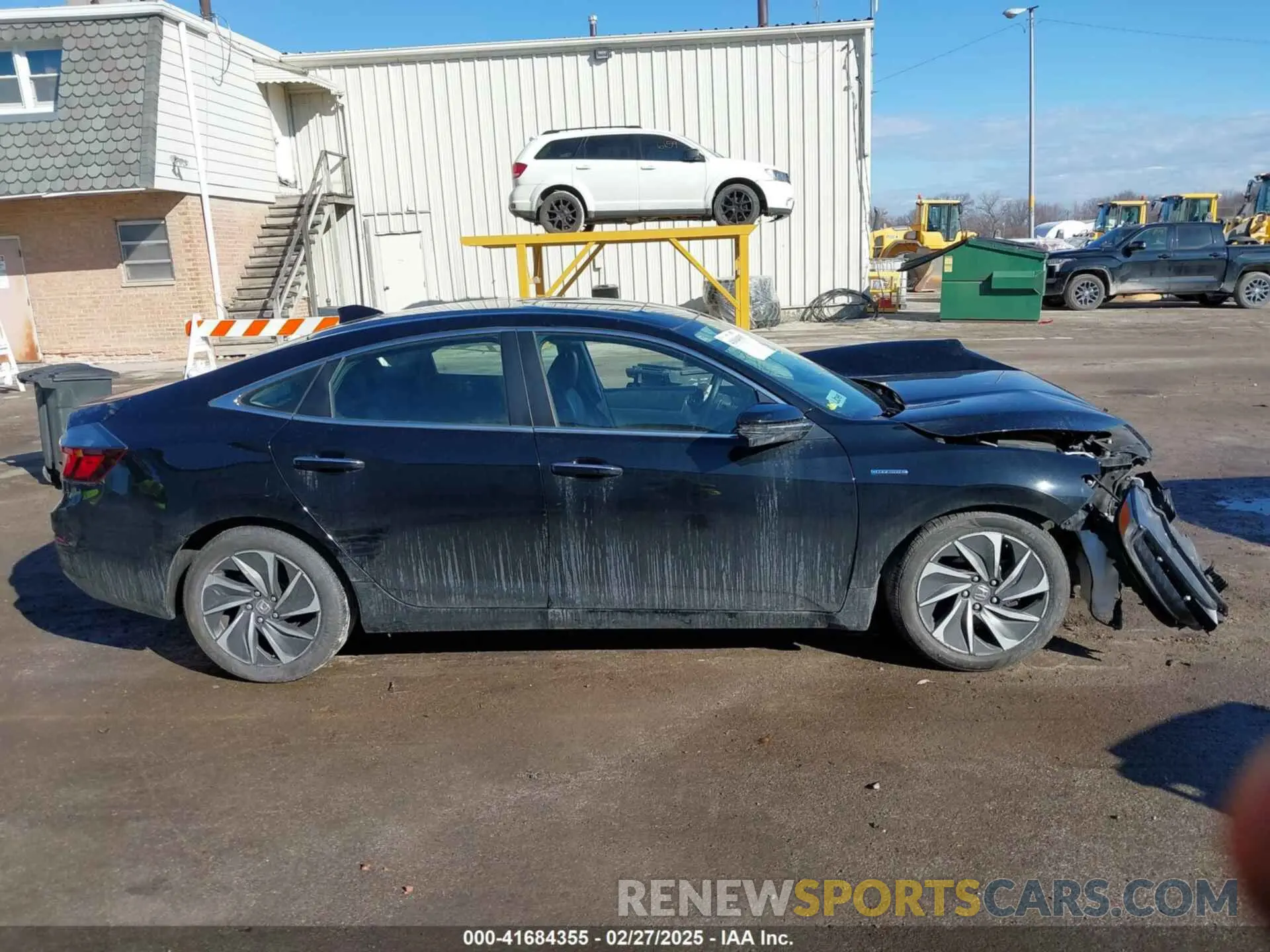 14 Photograph of a damaged car 19XZE4F97KE019824 HONDA INSIGHT 2019