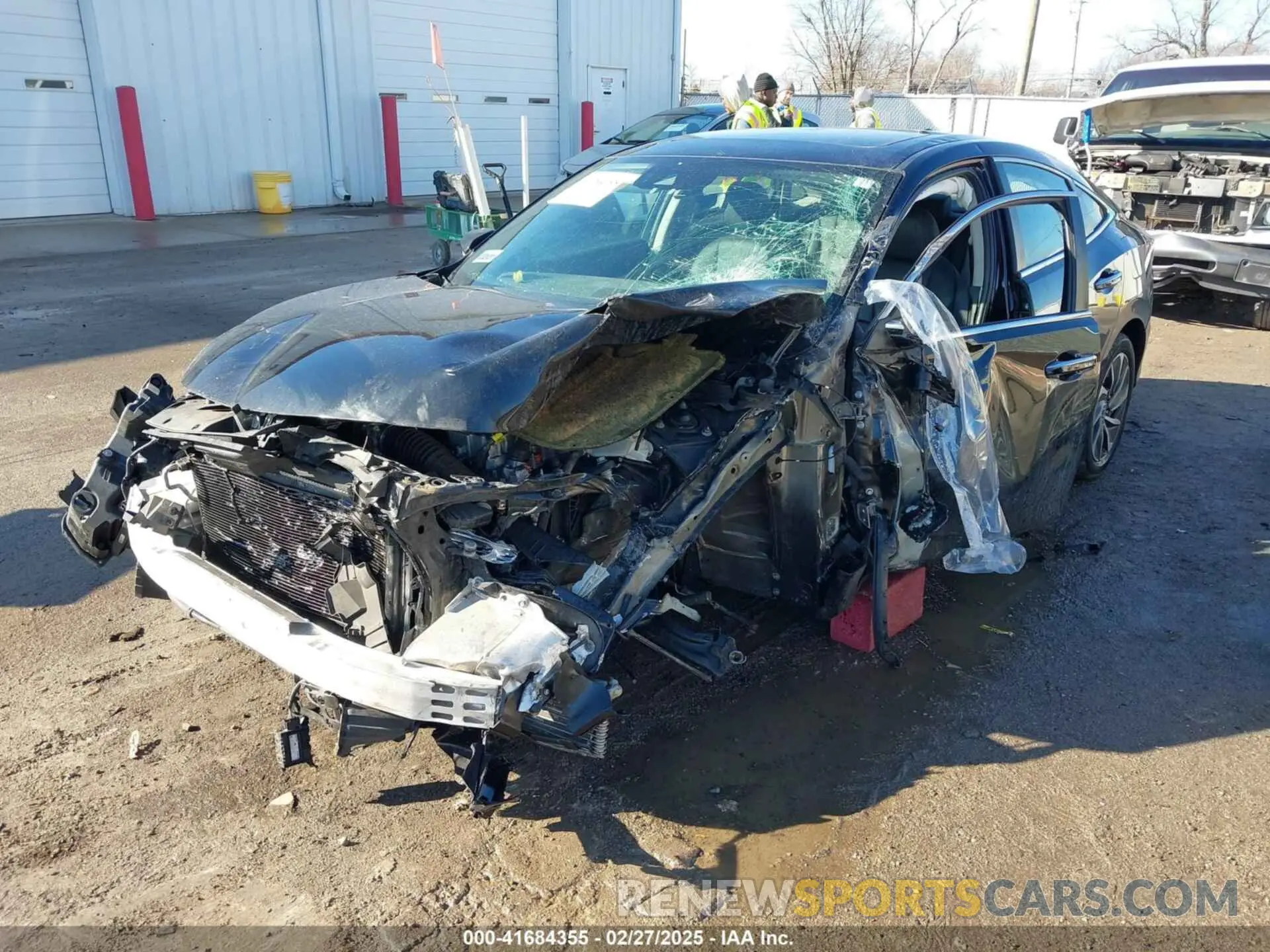 2 Photograph of a damaged car 19XZE4F97KE019824 HONDA INSIGHT 2019