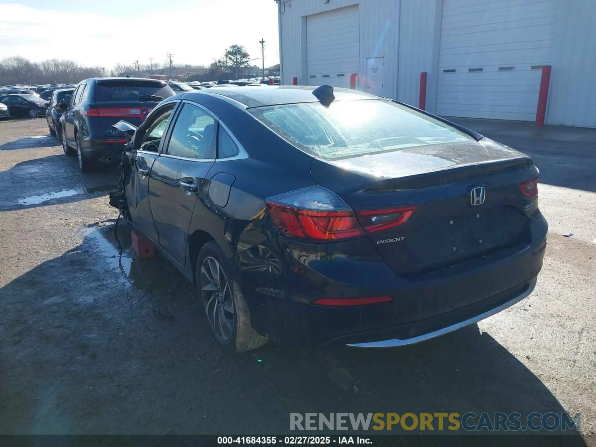 3 Photograph of a damaged car 19XZE4F97KE019824 HONDA INSIGHT 2019