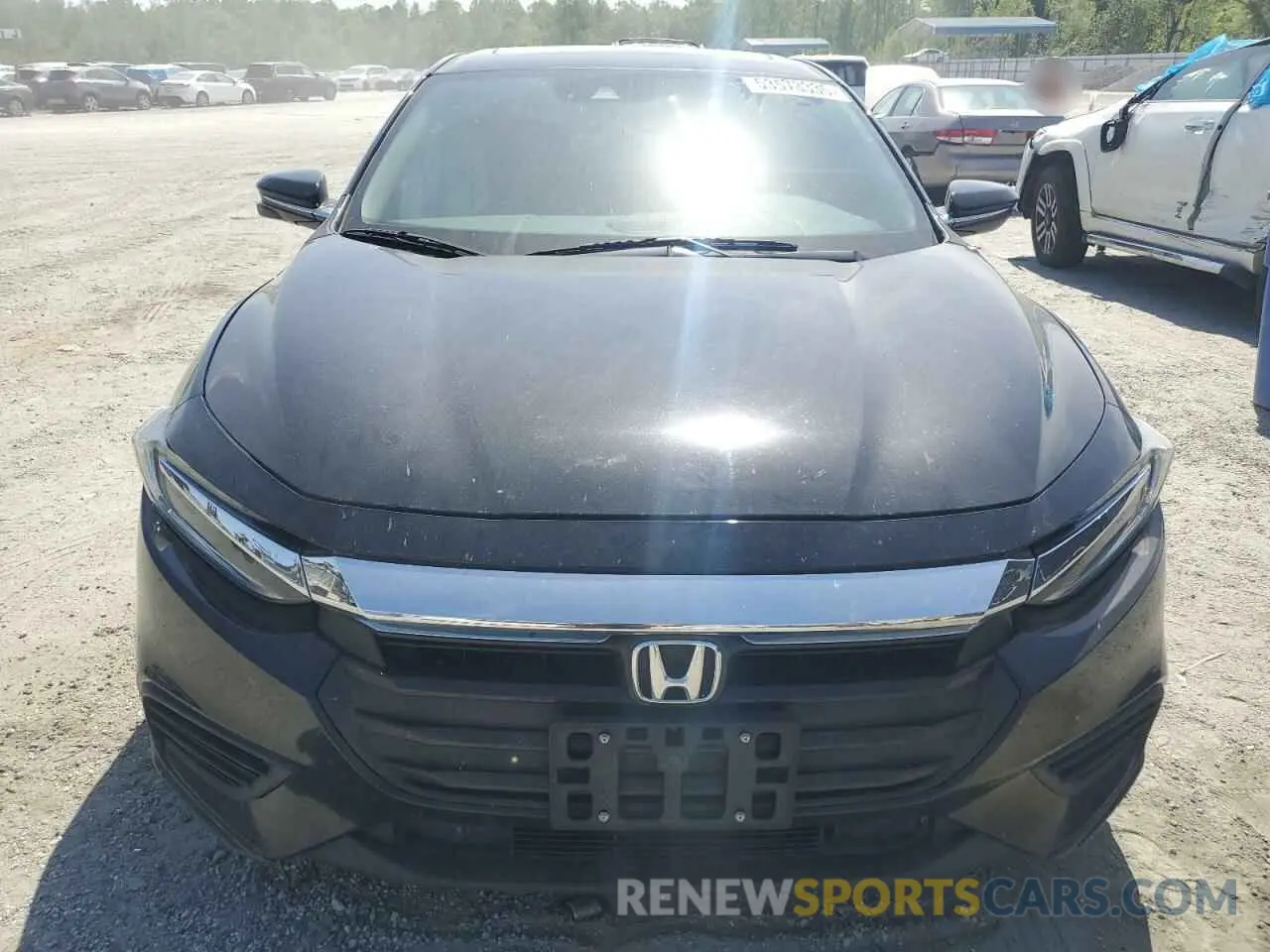 5 Photograph of a damaged car 19XZE4F97KE019841 HONDA INSIGHT 2019